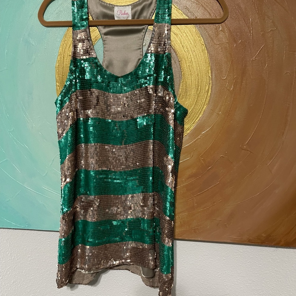 Sequin Parker top